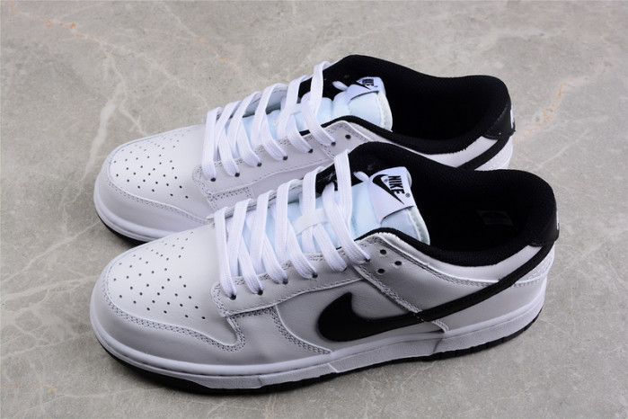 nike dunk low white and black dd1503-113