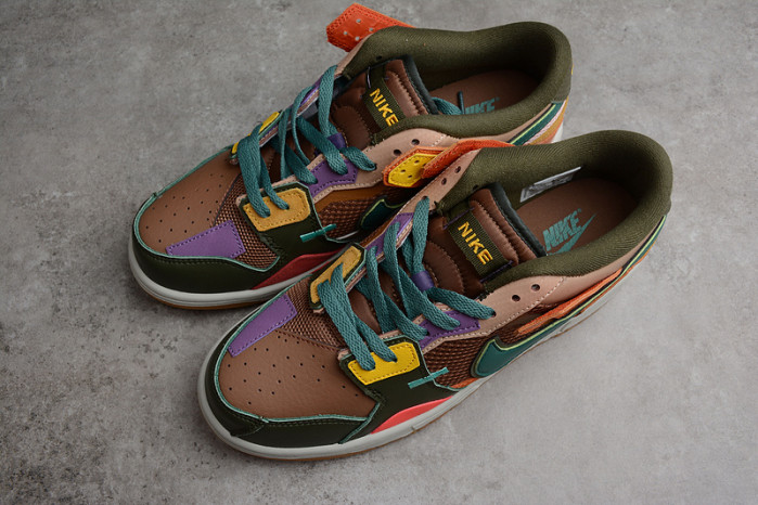 nike dunk scrap "archeo brown" db0500-200