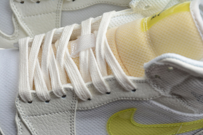 air jordan 1 mid se voltage yellow" db2822-107