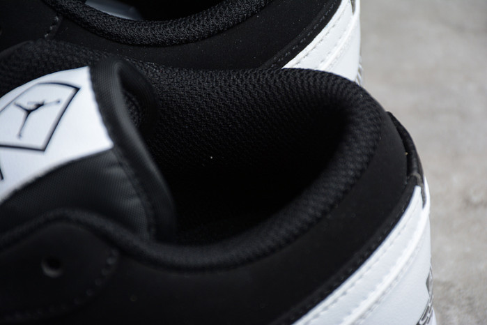 air jordan 1 low "white/black" dh6931-001