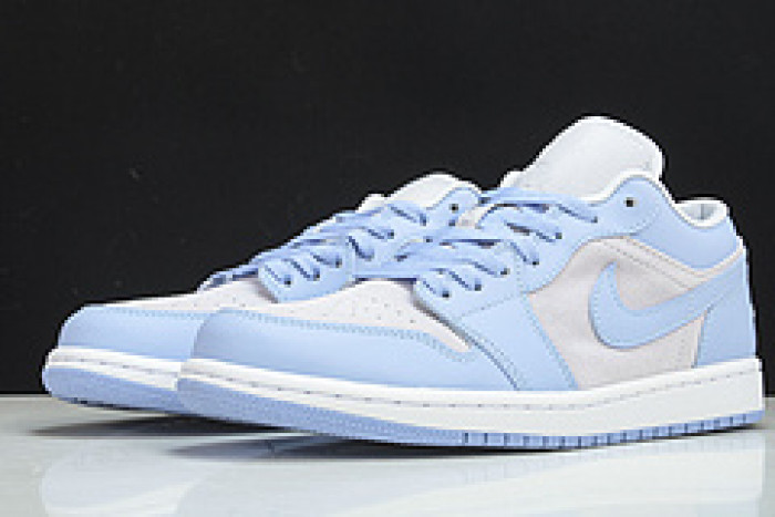 air jordan 1 low university blue wmns dc0774-050
