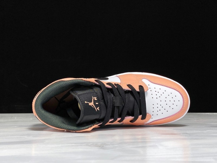 air jordan 1 mid pink quartz (gs) 555112-603