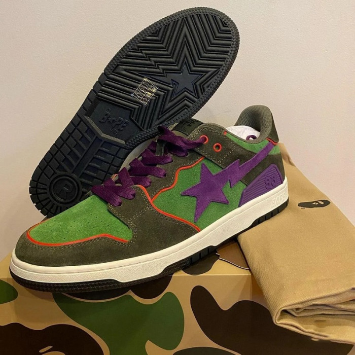 bathing ape low "star" 22021704