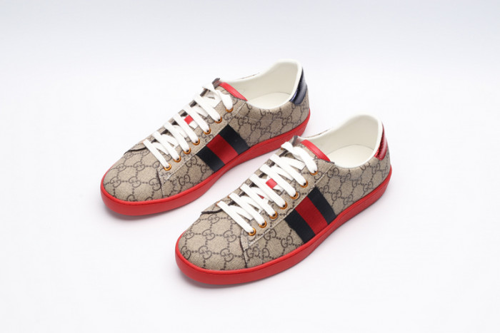 gi ace embroidered low-top sneaker 070504