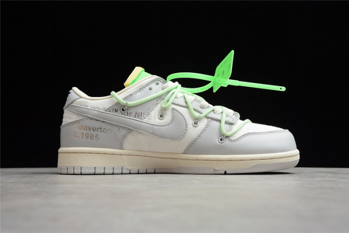 of x nike sb dunk low “07 of 50” ow dm1602-108
