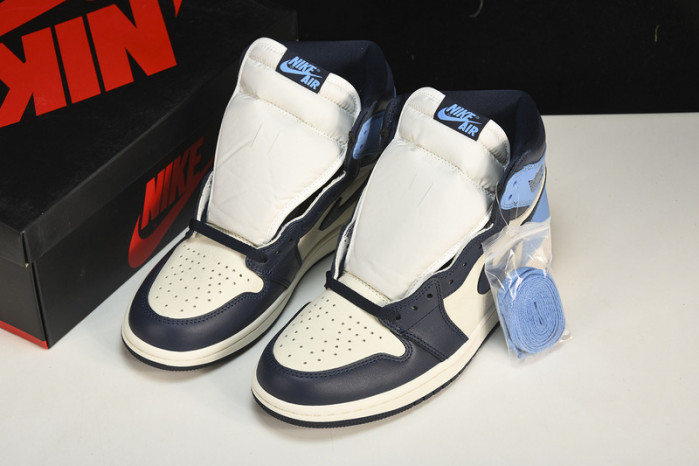air jordan 1 retro high obsidian unc 555088-140