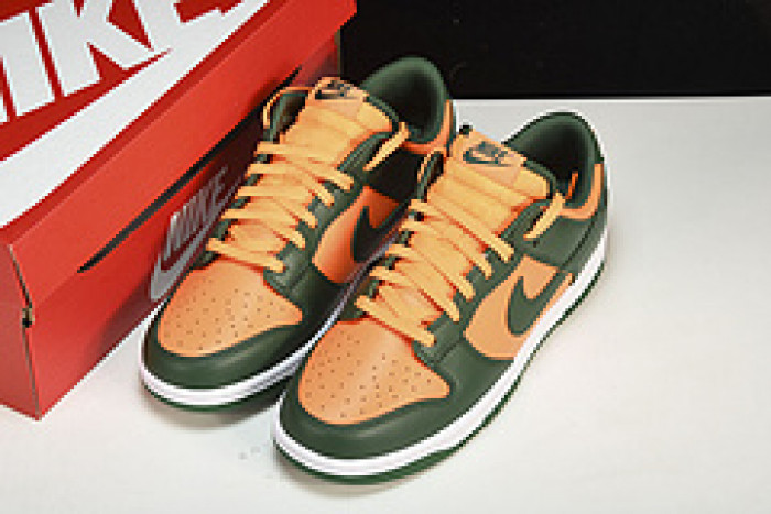 nike dunk low miami hurricanes dd1391-300
