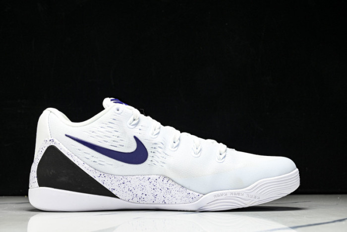 Nike Kobe 9 Elite Low EM Protro White Court Purple IH1401-100