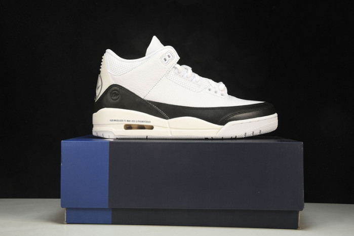 fragment air jordan 3 white black da3595-100