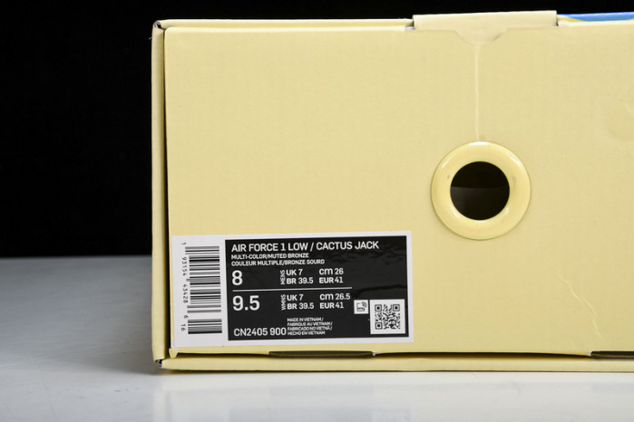 air force 1 low travis scott cactus jack - cn2405-900