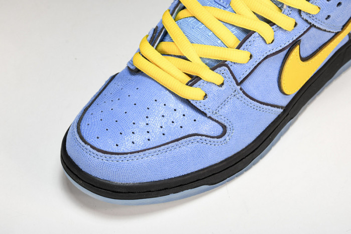 the powerpuff girls x nike sb dunk low “bubbles” fd2631-602