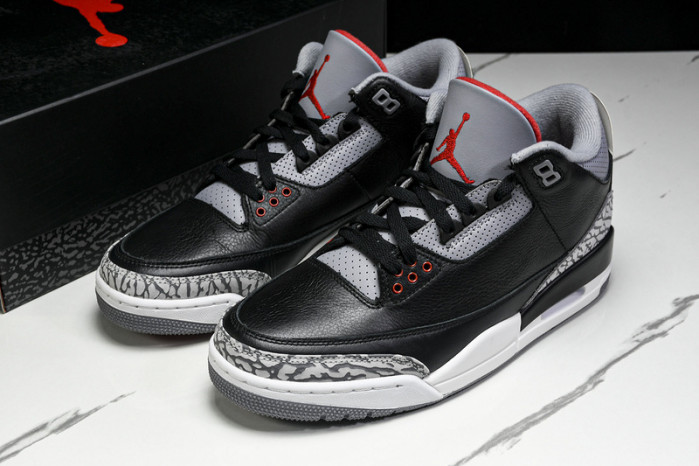 Air Jordan 3 OG “Black Cement” 2024 DN3707-010