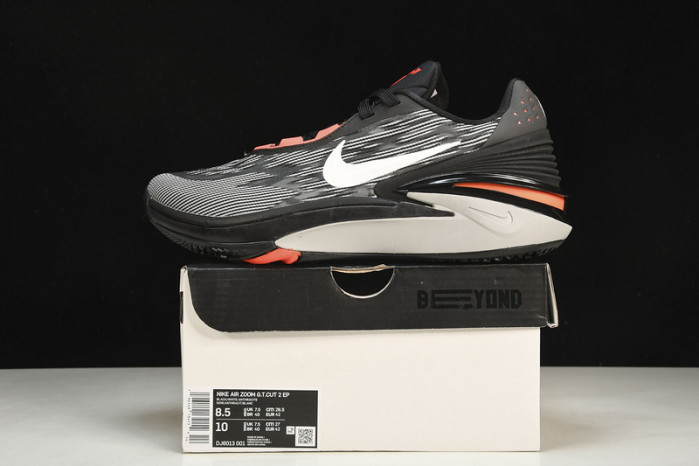 nike zoom gt cut 2 black bright crimson dj6013-001