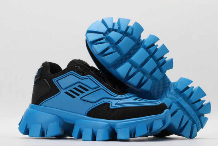PRAD BLUE BLACK SNEAKERS