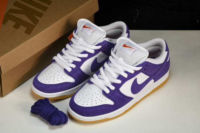 nike sb dunk low pro iso orange label court purple dv5464-500