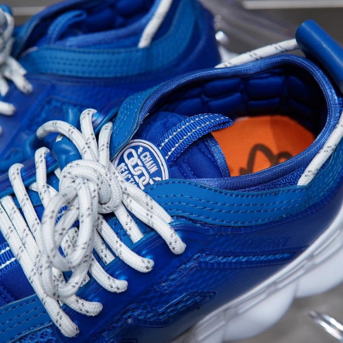 vse chain reaction blue sneaker