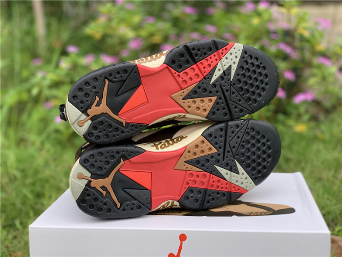 patta x air jordan 7 sp "shimmer" at3375-200