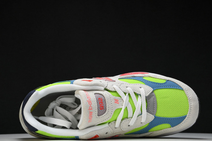 new Ba1an*e 992 white neon cyan m992da