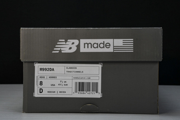 new Ba1an*e 992 white neon cyan m992da