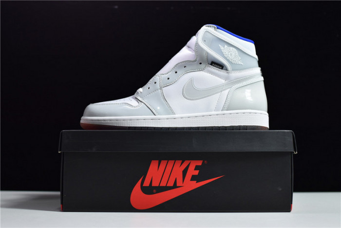 jordan 1 retro high zoom white racer blue - ck6637-104