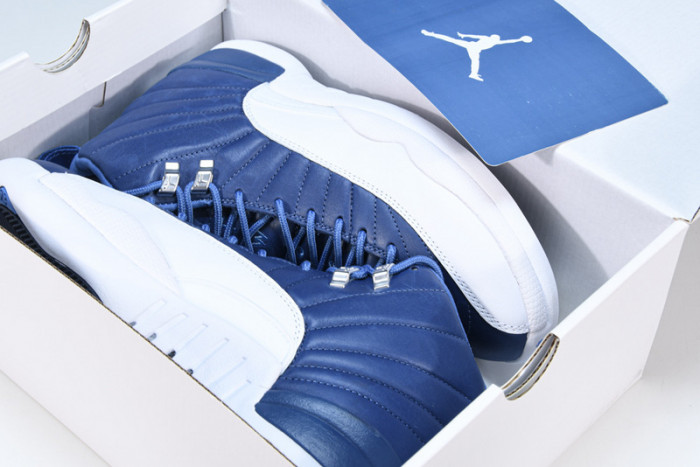 jordan 12 retro stone blue - 130690-404