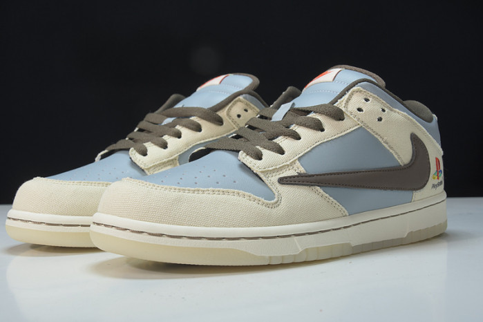 travis scott x playstation x nk sb dunk low cu1726-800