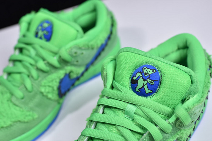 nike sb dunk low grateful dead bears green - cj5378-300