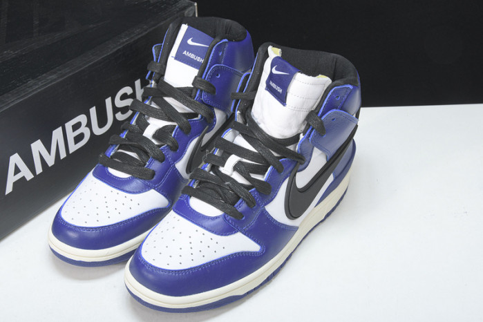 nike dunk high ambush “deep royal” cu7544-400