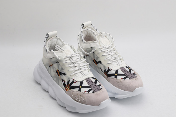 vse chain reaction white sneaker