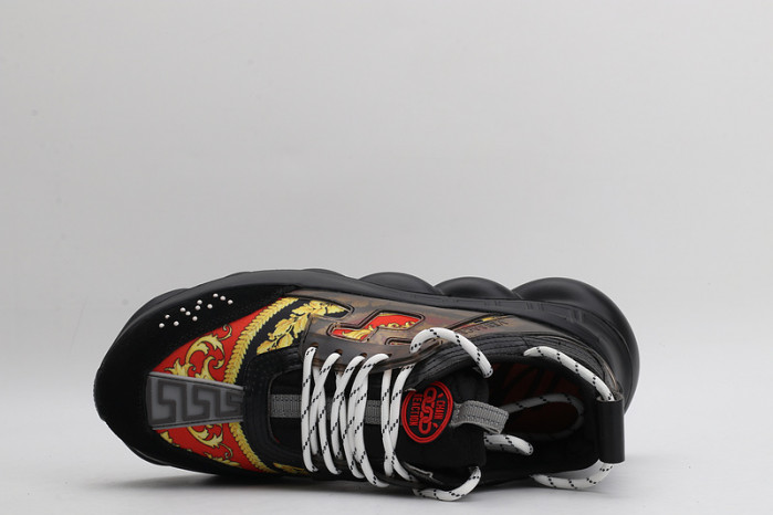 vse chain reaction black sneaker
