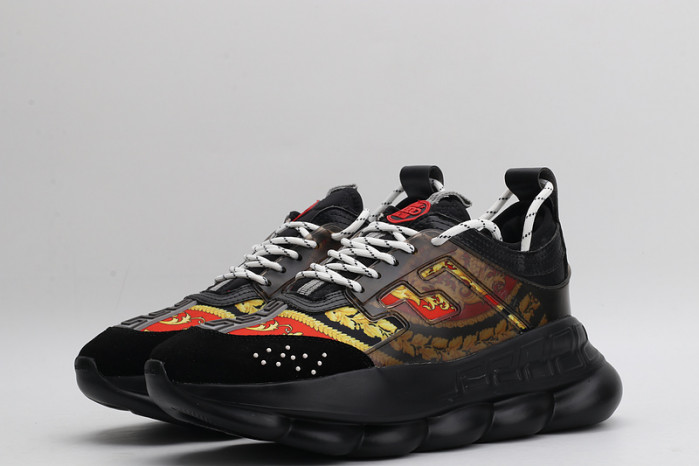 vse chain reaction black sneaker