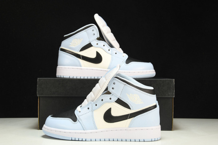 jordan 1 mid ice blue 555112-401