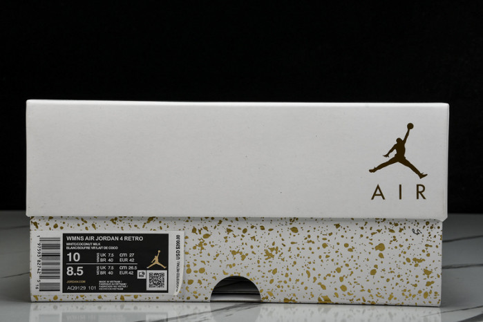 air jordan 4 wmns “vividsulfur” aq9129-101