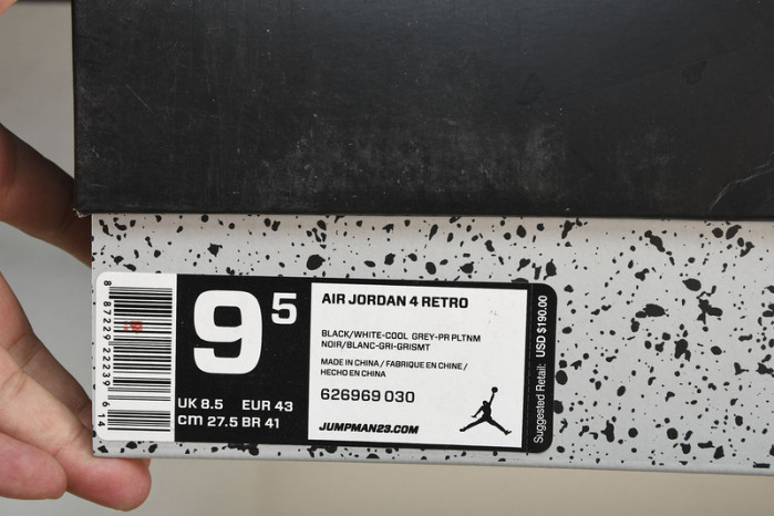 air jordan 4 retro fear fq8138-002