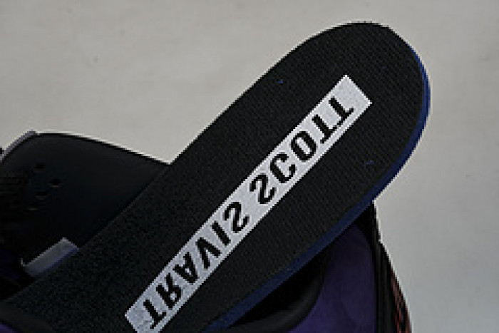 travis scott x air jordan 4 retro purple aj4-766296