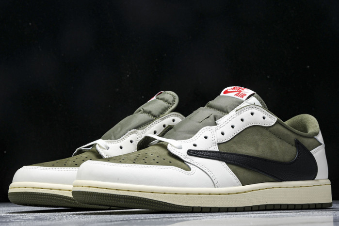 Travis Scott x Air Jordan 1 Low OLIVE DZ7866-200