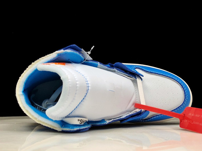 of air jordan 1 powder blue unc - aq0818-148