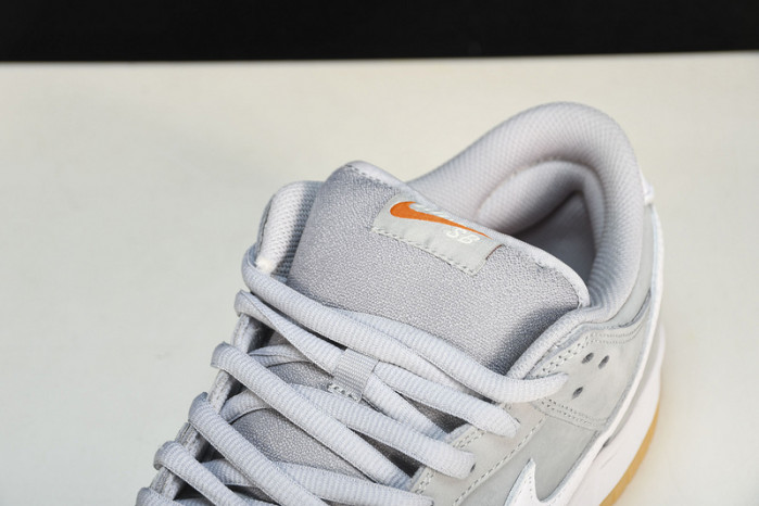 nike sb dunk low pro iso orange label wolf grey gum dv5464-001