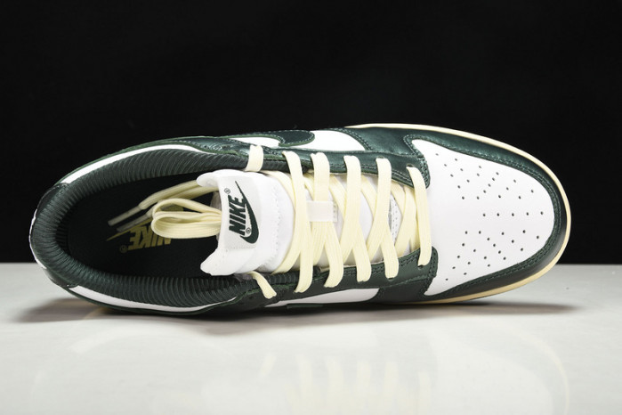nike dunk low "vintage green" dq8580-100