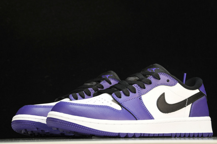jordan 1 retro low golf "white purple" dd9315-105