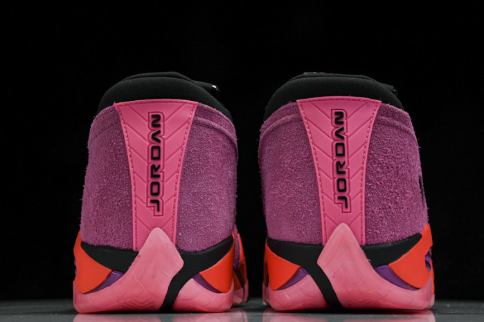 jordan 14 retro low shocking pink (w) dh4121-600