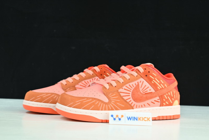 nike dunk low nh "orange-crimson" do6723-800