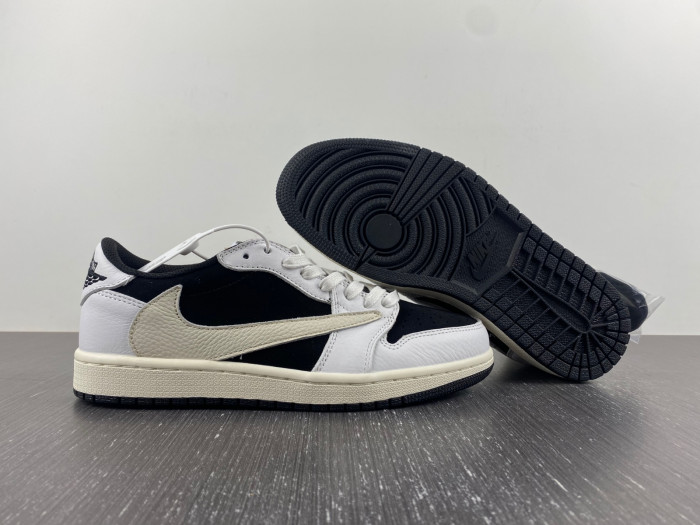 travis scott x air jordan 1 low og black/white 2022122