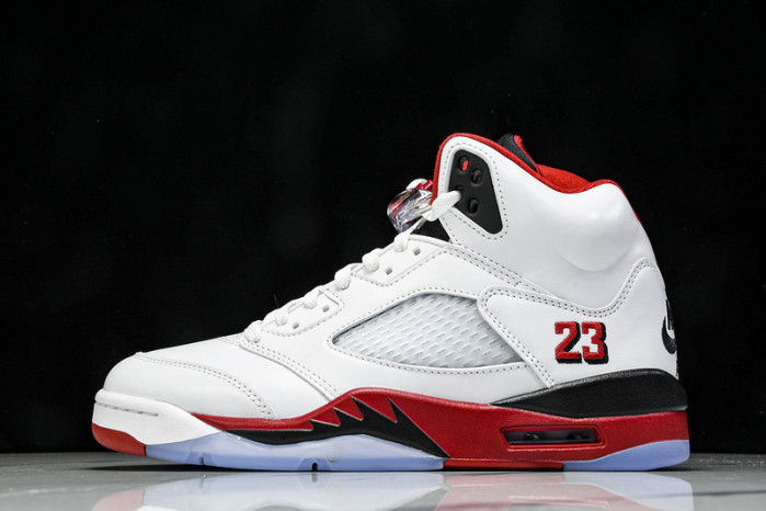 Air Jordan 5 “Fire Red Black Tongue” HQ7978-101