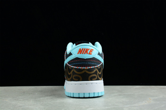 nike dunk low “barbershop” dh7614-001