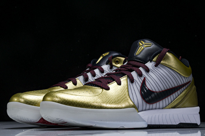 nike kobe 4 protro “gold medal” fq3544-100
