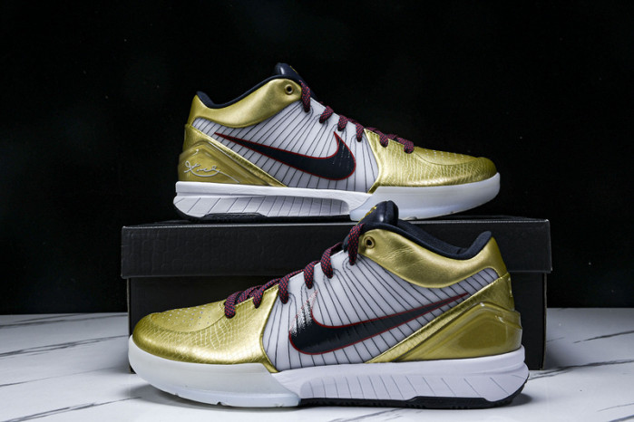 nike kobe 4 protro “gold medal” fq3544-100