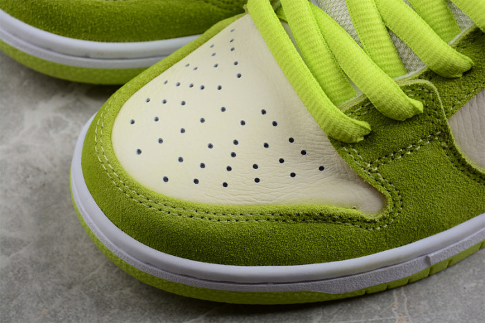 nike sb dunk low green apple dm0807-300