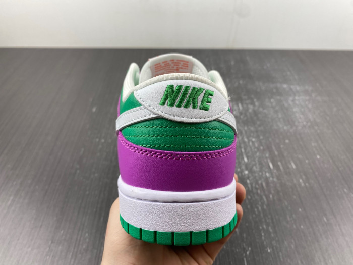 nike dunk low stadium green fuchsia (women