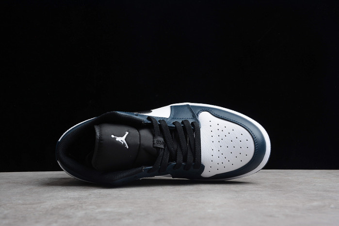 air jordan 1 low dark teal 553558-411